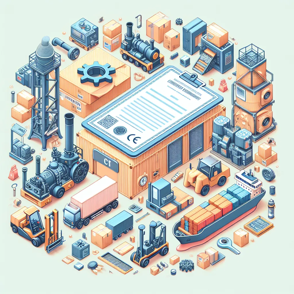 Bezpieczny import z Chin – maszyny, artykuły i certyfikaty CE w Twoim zasięgu